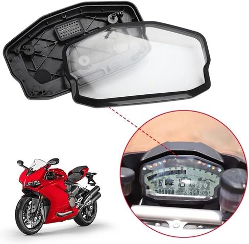 Motorcycle Odometer Digital Motorcycle Instrument Cover Speed Meter Case Odometer Gauge Tachometer Housing for 899 959 1299 1199 for Panigale 1198 848 in Kuwait