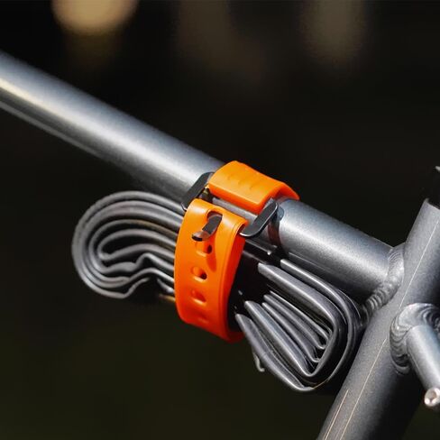 Utility Straps Pro (عبوتان) - أشرطة آمنة شديدة التحمل بوزن 40 رطل للدراجات والزلاجات ومعدات الدراجات النارية والأدوات والمزيد - مقاومة للتجميد، برتقالي آمن (20 بوصة (50 سم)) in Kuwait