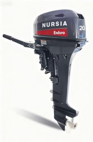 Nursia Enduro 20HP Outboard Motor, Marine Engine, Black in Saudi Arabia