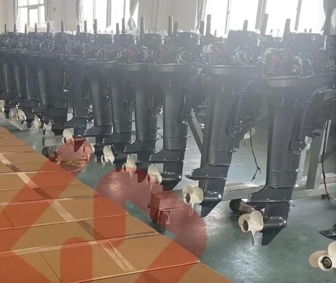 Nursia Enduro 20HP Outboard Motor, Marine Engine, Black in Saudi Arabia