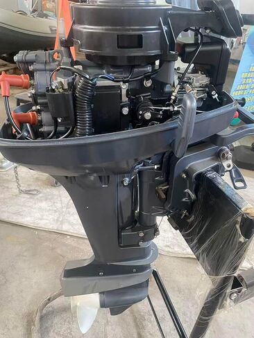 Nursia Enduro 20HP Outboard Motor, Marine Engine, Black in Saudi Arabia