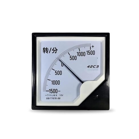 42C3 Positive and Negative Tachometer Frequency Meter 10v Bidirectional 1500rpm/min 60hz5m/S120r 1Pcs(-50Hz to 50Hz 10V) in Saudi Arabia