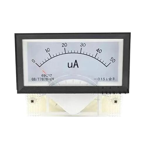 69C17 Pointer Microammeter 50uA 100UA 200UA 300UA 500UAwith Shunt Current Meter 85 * 46MM Amperimetro 1Pcs(500UA) in Saudi Arabia