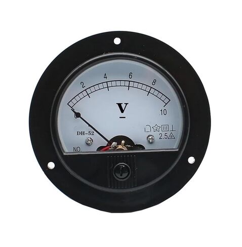 DH-52 DC Ammeter Marine Circular Meter Pointer Analog Instrument Measuring Current 1Pcs(1V) in Saudi Arabia
