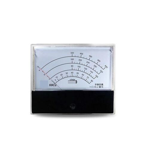 59C2 ثنائي المدى ثلاثة مقياس سرعة الدوران 30r 60r 640r/دقيقة 1200 دورة في الدقيقة مقياس RPM مخصص 1 قطعة (7.5r 30r 60r 240r) in Saudi Arabia