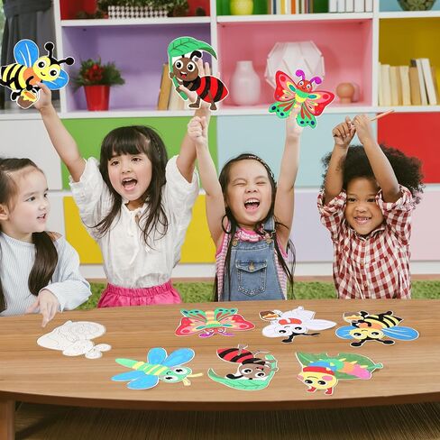 40 Pack Fall Crafts Kit DIY Magnet Sticker Painting Crafts Autumn Pumpkin Turkey Coloring Attivity Kit Color الخاص بك in Saudi Arabia
