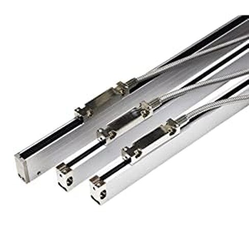 Slim Linear Scale 170mm (6'') 5um Optical Glass Encoder Sensor for DRO Tools Lathe Milling Bridgeport Knee Milling Drill Machine in Saudi Arabia