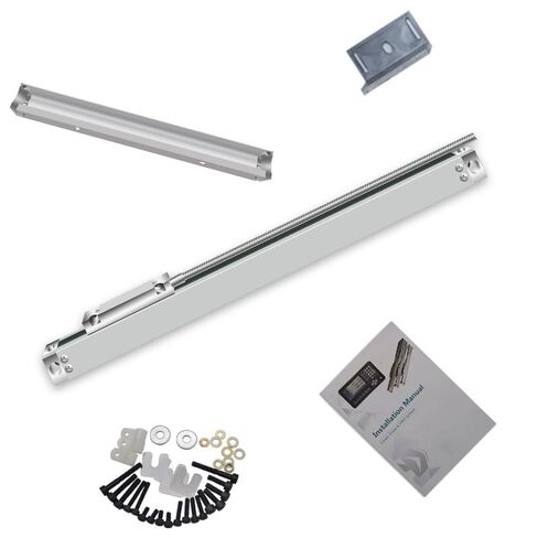Slim Linear Scale 170mm (6'') 5um Optical Glass Encoder Sensor for DRO Tools Lathe Milling Bridgeport Knee Milling Drill Machine in Saudi Arabia