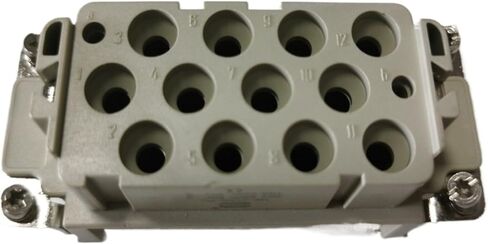 Heavy Duty Connector HDC HK-012/2-FC 40A/10A Female Plug-in in Saudi Arabia
