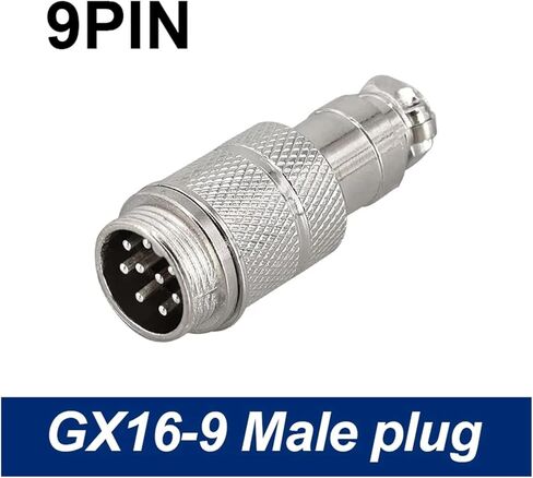 5/8 بوصة أنثى ذكر GX16 موصل دائري 2 دبوس 3 دبوس 4 دبوس 5 دبوس 6 دبوس 7 دبوس 8 دبوس 9 دبوس 10 دبوس قطر 16 مللي متر L73 RS765 DF16 M16 (قابس أنثى 8Pin) in Kuwait