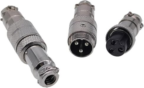 5/8 inch female male GX16 circular connector 2 pin 3 pin 4 pin 5 pin 6 pin 7 pin 8 pin 9 pin 10 pin diameter 16 mm L73 RS765 DF16 M16(8Pin Female plug) in Saudi Arabia