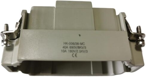 موصل مستطيل للخدمة الشاقة HDC HK-006/36-M/F قابس 10A أساسي in Kuwait