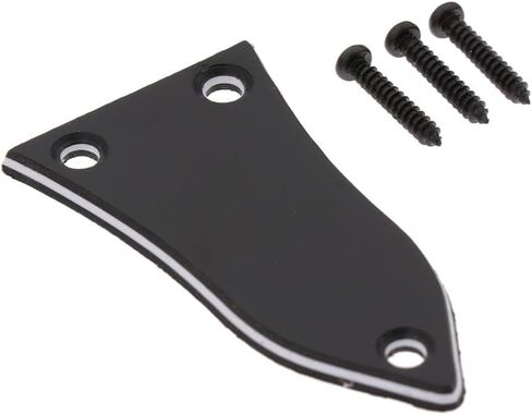 LoveinDIY 2 Pieces 3 Holes Truss Rod Cover Plates W/ 3 Screws for Epiphone Guitar DIY in Kuwait