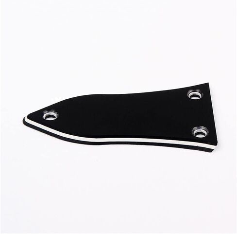 LoveinDIY 2 Pieces 3 Holes Truss Rod Cover Plates W/ 3 Screws for Epiphone Guitar DIY in Kuwait