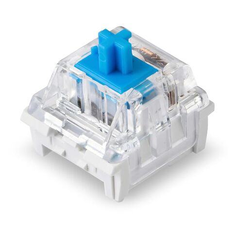ELUTENG 110 PCS Switch Replacement 3 PIN Mechanical Keyboard Switches, Clicky, Accurate Typing, Dustproof,Universal Replacement Parts for Office and Gaming (Blue) in Saudi Arabia
