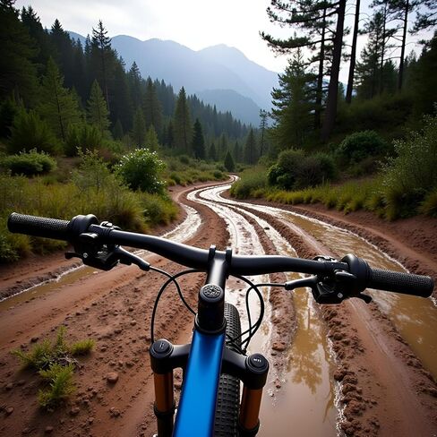 1 Pair Black Anti Slip Bike Bicycle Short Handlebar Grips for Twising Shifter, Shockproof Anti Slip MTB Parts, Soft TPR Rubber Handlebars in Kuwait