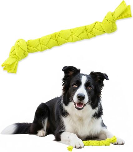 حبل Sceeking Tennis Snuffle - 24 "لعبة كبيرة - لعبة الكلب ، صرير snucker ، مضفر ومُشقذ ، نسيج كرة تنس طبقة ، علاج in Kuwait
