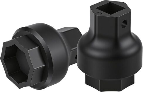 أداة القيادة - مقبس متوافق مع وصلات EZ Dock، تعمل مع سقاطة محرك مقاس 3/8 بوصة، أو جورب مقاس 19 ملم أو 3/4 بوصة in Kuwait