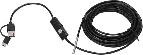 BAFOVY AN100 3.9mm Endoscope, High Definition Inspection Camera with 6 Adjustable LED Lights, IP67, for Car Engine Maintenance Pipe Inspection (Hardwired 2m) in Saudi Arabia
