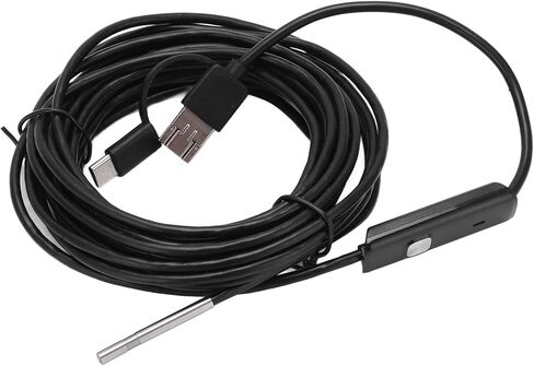 BAFOVY AN100 3.9mm Endoscope, High Definition Inspection Camera with 6 Adjustable LED Lights, IP67, for Car Engine Maintenance Pipe Inspection (Hardwired 2m) in Saudi Arabia