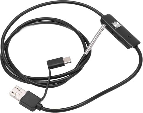 BAFOVY AN100 3.9mm Endoscope, High Definition Inspection Camera with 6 Adjustable LED Lights, IP67, for Car Engine Maintenance Pipe Inspection (Hardwired 2m) in Saudi Arabia