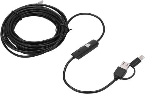 BAFOVY AN100 3.9mm Endoscope, High Definition Inspection Camera with 6 Adjustable LED Lights, IP67, for Car Engine Maintenance Pipe Inspection (Hardwired 2m) in Saudi Arabia