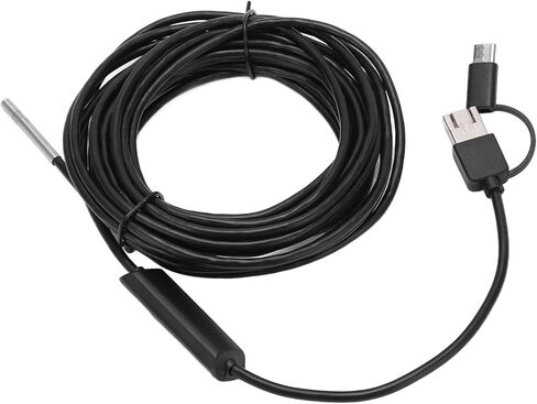 BAFOVY AN100 3.9mm Endoscope, High Definition Inspection Camera with 6 Adjustable LED Lights, IP67, for Car Engine Maintenance Pipe Inspection (Hardwired 2m) in Saudi Arabia