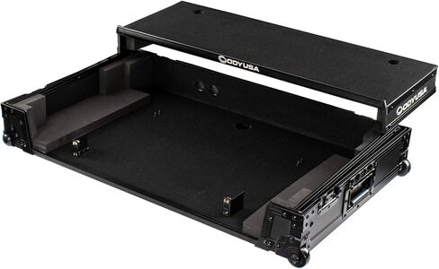 ODYSSEY FZGSRANE4W1BL Glide-style Flight Case for Rane Four with Wheels and 1U Rack - Black Label in Saudi Arabia