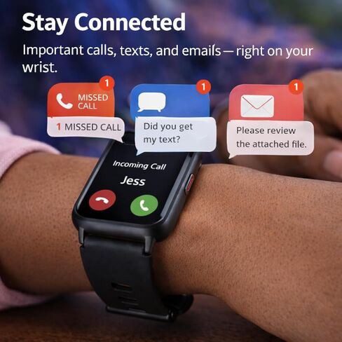 جهاز تعقب اللياقة البدنية LUNO Active X1، ساعة ذكية AMOLED مع أكسجين الدم، مراقب النوم، معدل ضربات القلب وضغط الدم على مدار الساعة طوال أيام الأسبوع، جهاز تعقب النشاط الصحي المقاوم للماء IP68 مع عداد خطوات السعرات الحرارية للنساء والرجال in Kuwait