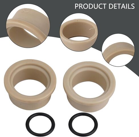 Rear Shock DU Bushing Kit for Fox and RockShox, 12mm ID x 15mm OD Polymer Bearing with Sealing Rings, Composite Material Replacement Parts for Mountain Bike Suspension Repair in Saudi Arabia