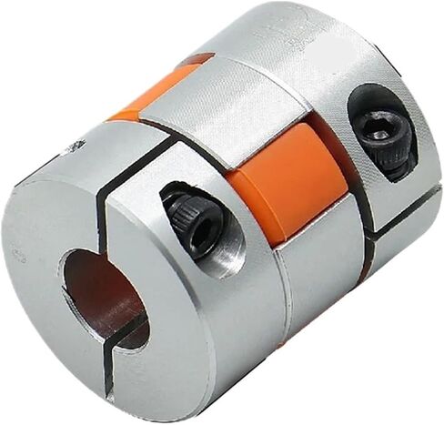 D25L30 مقرنة عمود الفك المزدوج محرك الألومنيوم اقتران مرن 4/5/6/6.35/8/10/12/14 مللي متر (6 مللي متر إلى 8 مللي متر) in Kuwait