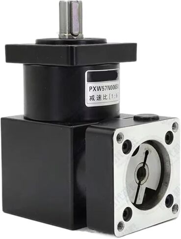 90 Degree Right Angle 57 mm Planetary Reducer for Nema23 Stepper or Brushless DC Motor Speed Ratio 4: 1 5:1 6: 10:1(5 to 1) in Kuwait
