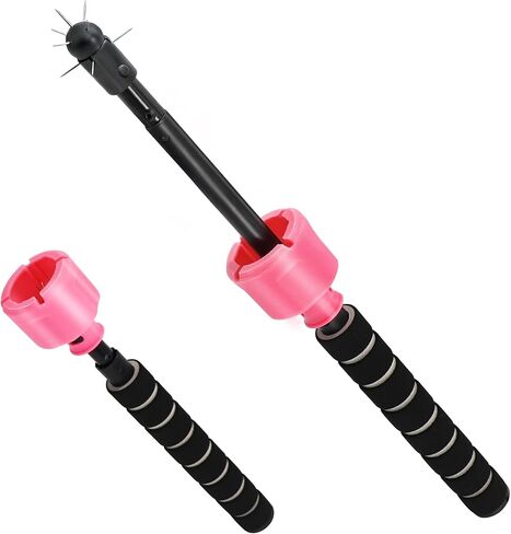 VIFUME Balloon Popper Tool with 360° Surround Tip, Telescopic Aluminum Rod (9–28.5 Inches), Adjustable Balloon Cleanup Stick with Safety Cap for Party & Event Decoration in Saudi Arabia