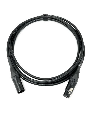 Premium XLR Microphone Cable, 25 ft, XLR3F–XLR3M, (Neutrik Connectors) [Assembled in USA] in Saudi Arabia