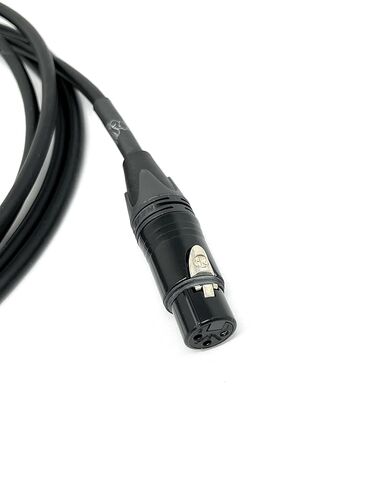 Premium XLR Microphone Cable, 25 ft, XLR3F–XLR3M, (Neutrik Connectors) [Assembled in USA] in Saudi Arabia