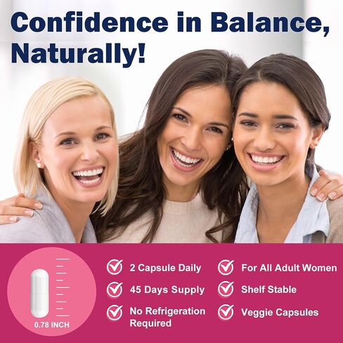 ZEBORA Vaginal Probiotics for Women 100 Billion CFUs, Probiotic for Digestive Health & Vaginal pH Balance & Urinary Tract Health, with Organic Cranberry & Prebiotics, 90 Veggie Capsules in Saudi Arabia
