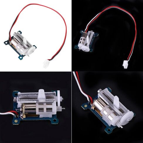Hyuduo 1.5g Micro Linear Servo 3.7V-5V Digital Analog Servo استجابة سريعة محرك خطي خفيف الوزن للطائرات ثلاثية الأبعاد فائقة الصغر مع محرك عزم دوران عالي in Saudi Arabia