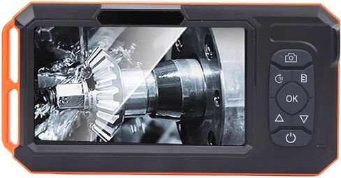 Fafeicy 5 Inch Screen Endoscope, 2MP HD 1080P Industrial Inspection Camera, 8mm Lens, 16.4ft Semi Hard Cable, Sewer Drainage Pipe Usage in Saudi Arabia