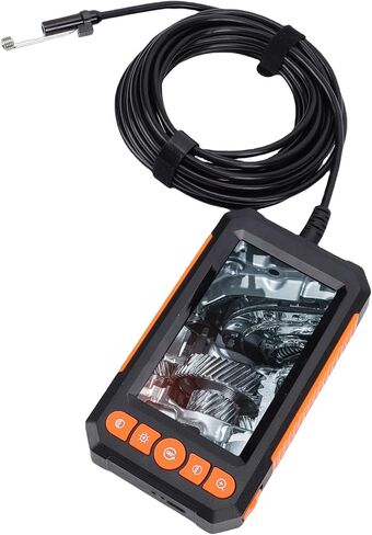 كاميرا المنظار Fafeicy شاشة 4.3 بوصة 1080P HD 8 أضواء LED IP67 مع كابل 5 متر عدسة 8 مم لفحص السيارة ميكانيكيًا in Saudi Arabia