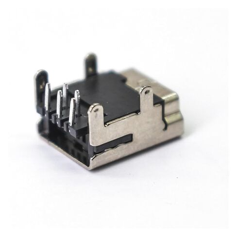 fengpeng Mini USB Female 10 Type Flat Edge SMT dip 5Pin Connectors Port Jack Tail Sockect Plug Terminals for Mobile(Style 3,10 Piece) in Kuwait