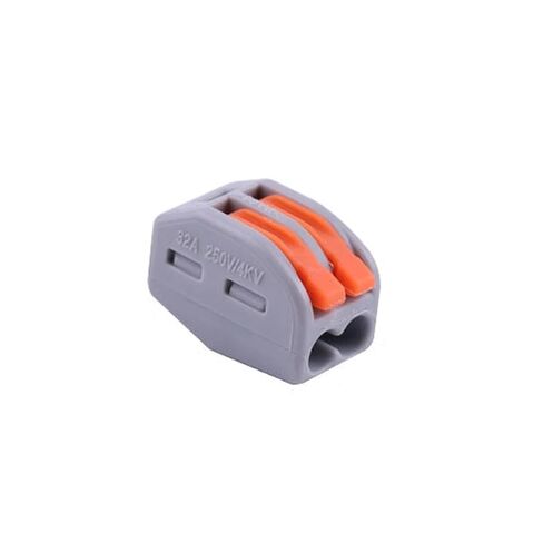 Universal Compact Wiring Splicing Conector 30/100pcs 220 V Wire Connector Electric Strip Connectors Cage Spring Universal Compact Quick Wiring Conductors Push-in Terminal(214,30 PCS) in Saudi Arabia