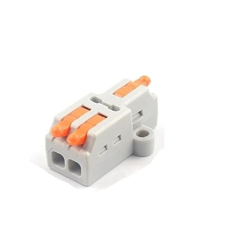 Universal Compact Wiring Splicing Conector 10PCS Universal Wire Cable Connectors 1 in Multiple Out Compact Push-in Electrical Conductor Terminal Block(D1-3O) in Saudi Arabia
