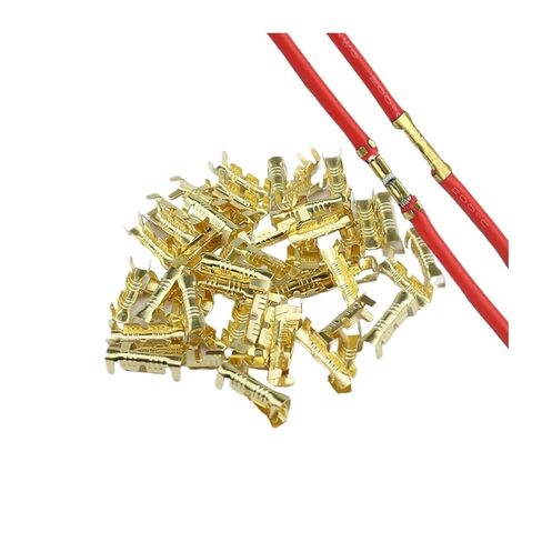 fengpeng U-Shaped Terminal Wire Buckle tabinserts Docking Connector line Pressing connectors Splice Cards Fascia 0.5-1.5mm2(200 Piece) in Saudi Arabia