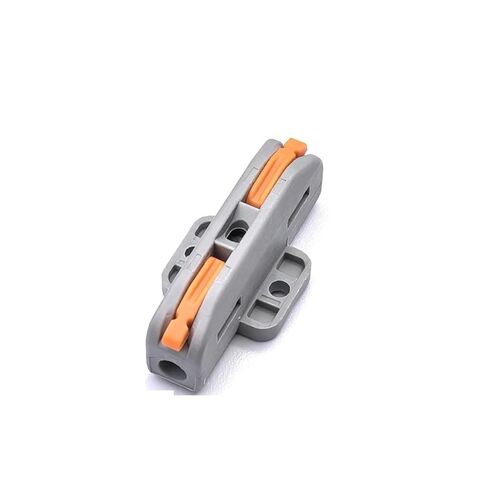 mini Universal Compact Wiring Splicing Conector 5/10pcs Wire Connector with Fixed Holes, Universal Compact Wiring Splicing Conector, Electrical Push in Lighting Terminal Block(Fh255,5 PCS) in Saudi Arabia