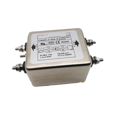 Filter CW4EL2-30A-S 30A Two-Stage Anti-Interference Filter in Kuwait