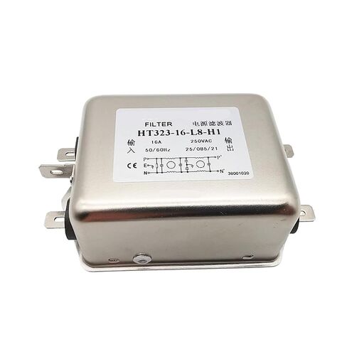 Bipolar Power Filter Anti-Interference HT323-20-L8-H1 220V 20A(HT323-10 -L8- H1 10A) in Saudi Arabia