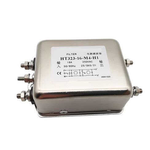Bipolar Power Filter Anti-Interference HT323-20-L8-H1 220V 20A(HT323-10 -L8- H1 10A) in Saudi Arabia
