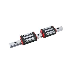2PCS HGR20 Square Linear Guide Rails + 4PCS HGH20CA Slider Brackets(400mm) in Saudi Arabia