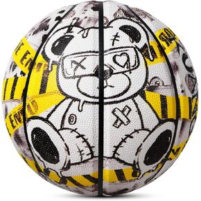 Kuangmi Emo Bear Basketball, Size 7(29.5"), Size 6(28.5"), 2.2 LBS /3 LBS /3.3 LBS Weighted Heavy Training Ball, Indoor & Outdoor in Kuwait