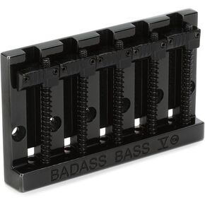 جسر جهير عالي الكتلة من Leo Quan Badass V 5-String - أسود in Kuwait